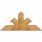 Ekena Millwork Richland Rough Sawn Timber Gable Bracket, Western Red Cedar, 48"W x 22"H x 6"D x 6"F, 11/12 Pitch GBW048X22X0606RIC00RWR - alternate 1